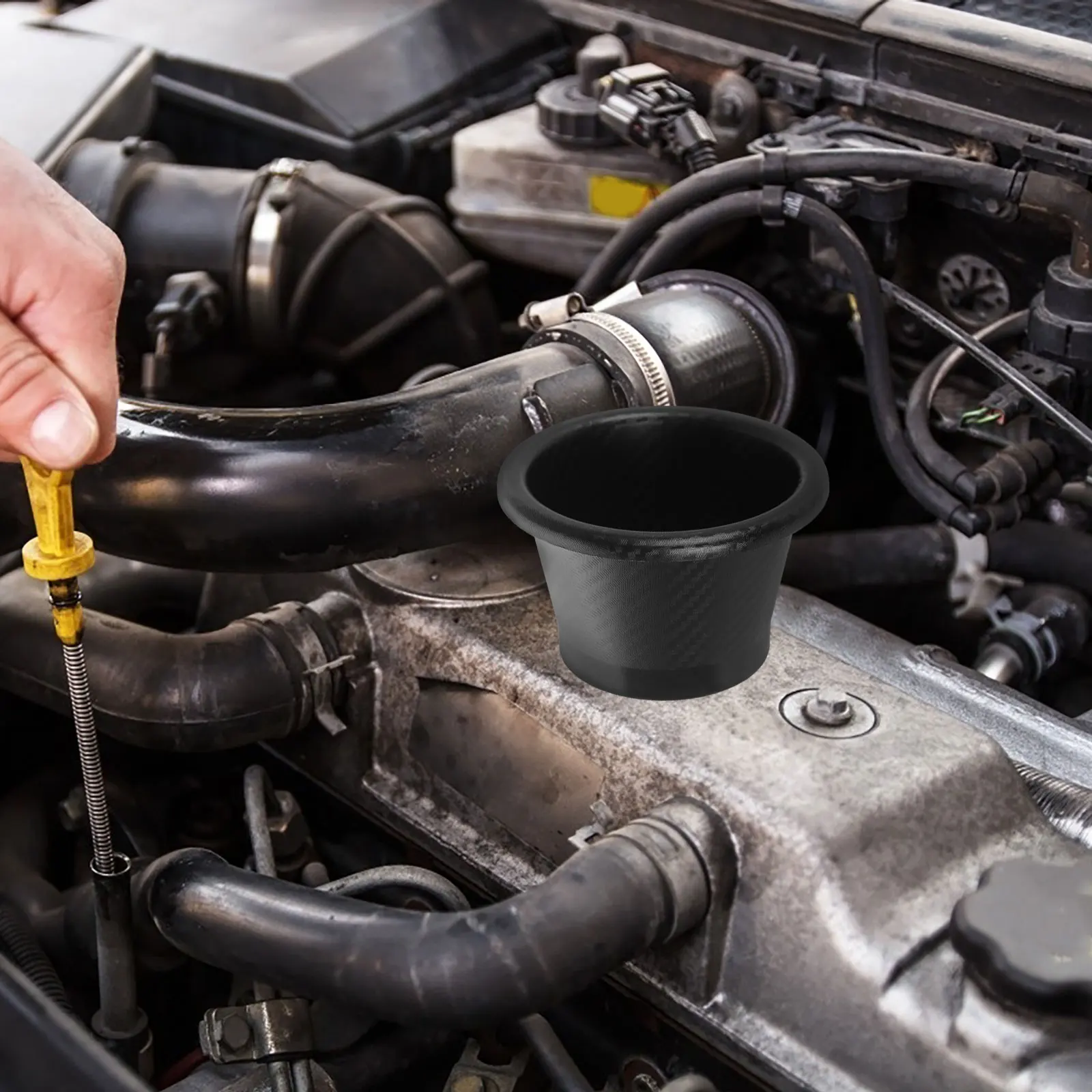 Universal Car Air Intake Horn Round Front Bumper Pipe Modification Large Airflow Funnel Performance Enhancement Easy
Universal Car Air Intake Horn Round Front Bumper Pipe Modification Large Airflow Funnel Performance Enhancement Easy