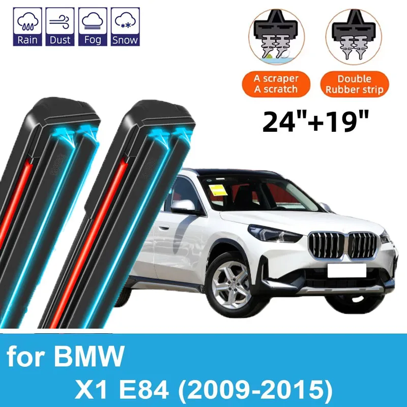 2PCS Car Wiper Blades for 2009-2015 BMW X1 E84 Front Windscreen Windshield Double Rubber Car Accessories 2012 2013 2014 2015
2PCS Car Wiper Blades for 2009-2015 BMW X1 E84 Front Windscreen Windshield Double Rubber Car Accessories 2012 2013 2014 2015