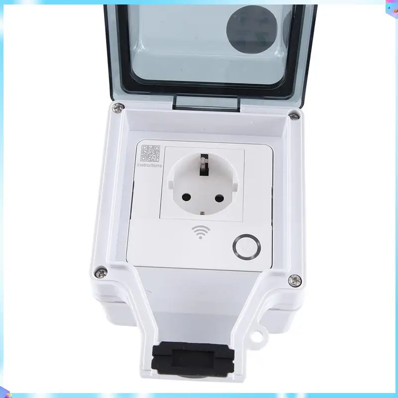 N93R Tuya Wall Electrical Sockets Ip66 Waterproof Power Socket With Cover Wifi Plug EU Standard Outdoor Rainproof
N93R Tuya Wall Electrical Sockets Ip66 Waterproof Power Socket With Cover Wifi Plug EU Standard Outdoor Rainproof
