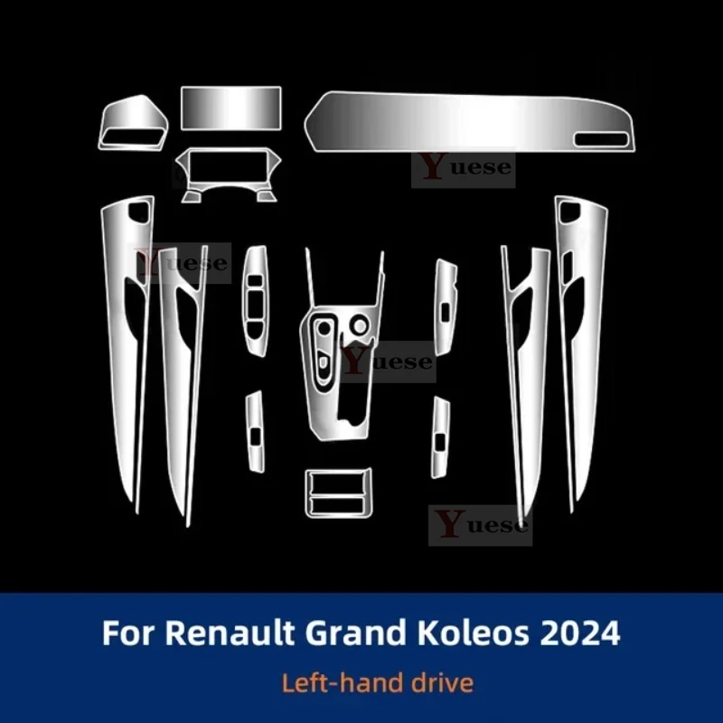 Защитная пленка для салона автомобиля, центральная консоль, приборная панель, ТПУ, наклейка против царапин, наклейка для Renault Grand Koleos 2024
Защитная пленка для салона автомобиля, центральная консоль, приборная панель, ТПУ, наклейка против царапин, наклейка для Renault Grand Koleos 2024