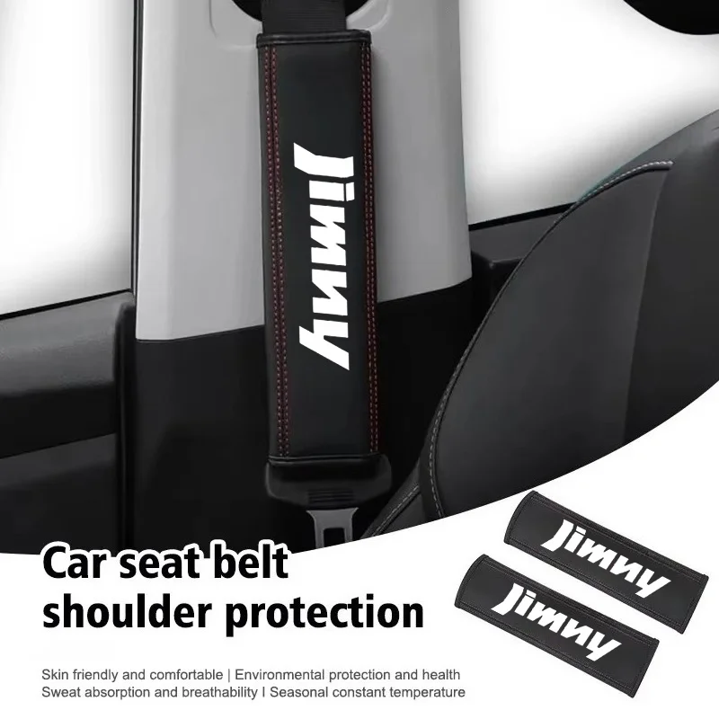 2Pcs Car Seat Belt Leather Safety Belt Shoulder Cover For Suzuki Jimny JB23 JB33 JB43 JB64 JB74 Car Accessories
2Pcs Car Seat Belt Leather Safety Belt Shoulder Cover For Suzuki Jimny JB23 JB33 JB43 JB64 JB74 Car Accessories