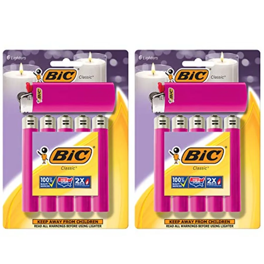 Maxi Pocket Lighters, Reliable and Long-Lasting, Assorted Colors, 12-Pack
Maxi Pocket Lighters, Reliable and Long-Lasting, Assorted Colors, 12-Pack