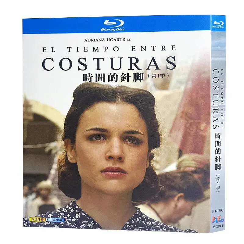 Blu-ray Ultra HD Spanish TV Series The Time in Between Season 1 BD Disc Box Set with Traditional Chinese Subtitles
Blu-ray Ultra HD Spanish TV Series The Time in Between Season 1 BD Disc Box Set with Traditional Chinese Subtitles