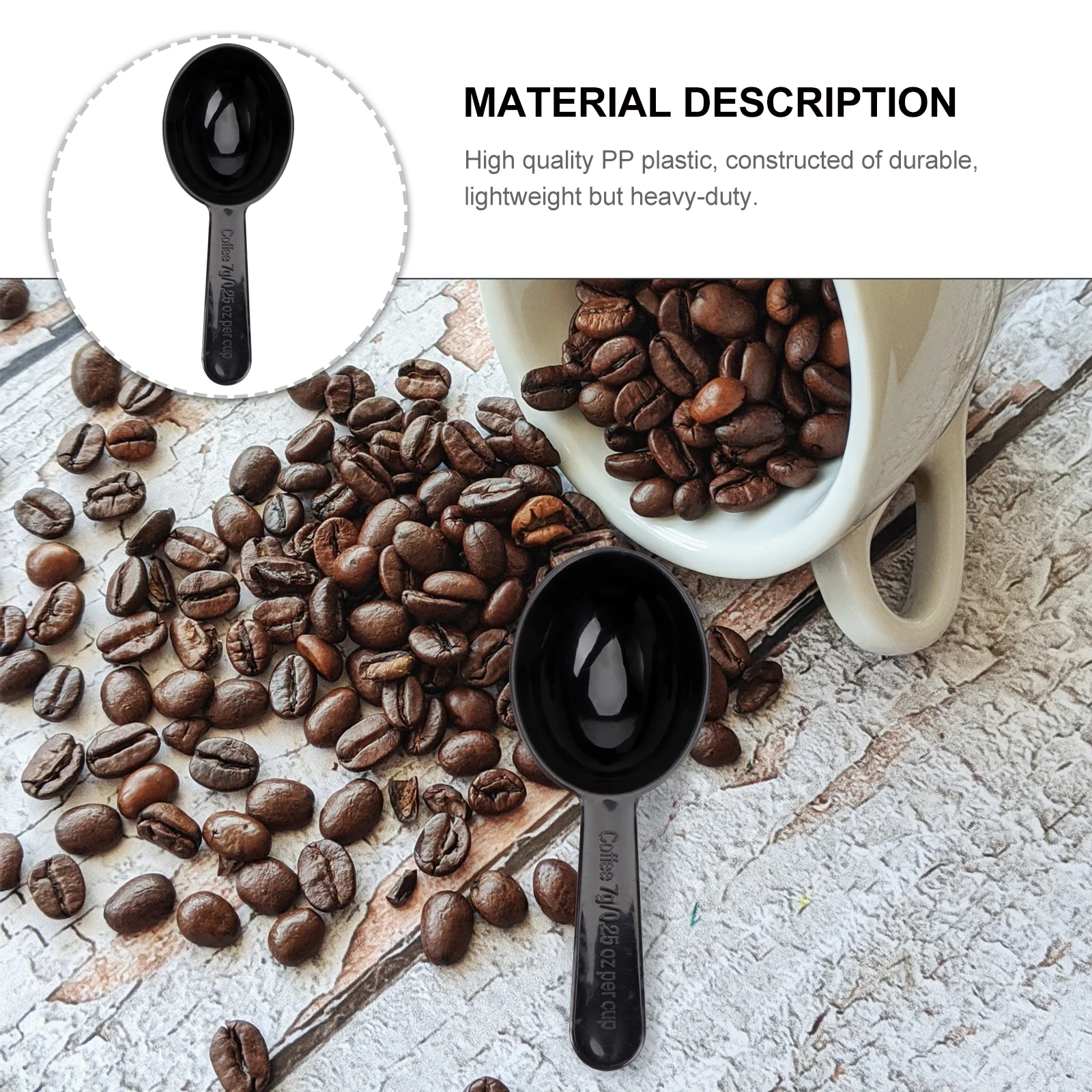 5 Pcs Coffee Bean Measuring Spoon Spoons Measure Tablespoon Tablespoons Black Mini
5 Pcs Coffee Bean Measuring Spoon Spoons Measure Tablespoon Tablespoons Black Mini