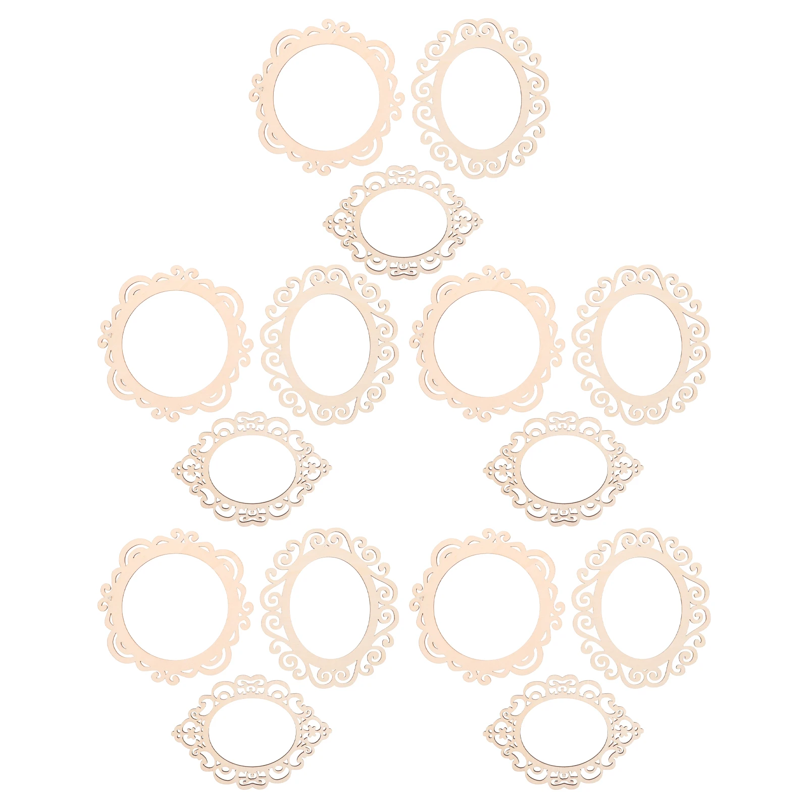 15Pcs Blank Wood Photo Frame Pendants Vintage Hollowout Craft DIY Ornament for Christmas Tree Rustic Home Office Decor Wooden
15Pcs Blank Wood Photo Frame Pendants Vintage Hollowout Craft DIY Ornament for Christmas Tree Rustic Home Office Decor Wooden