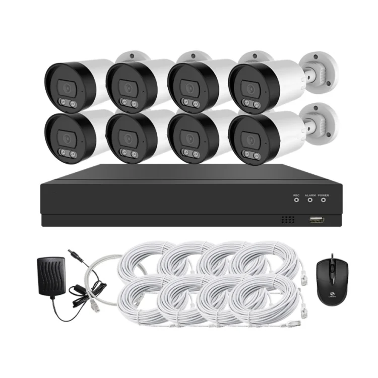 Commercial CCTV Camera System 8 Channel 4K 8MP POE AI Indoor Outdoor Security Camera Set for Home
Commercial CCTV Camera System 8 Channel 4K 8MP POE AI Indoor Outdoor Security Camera Set for Home