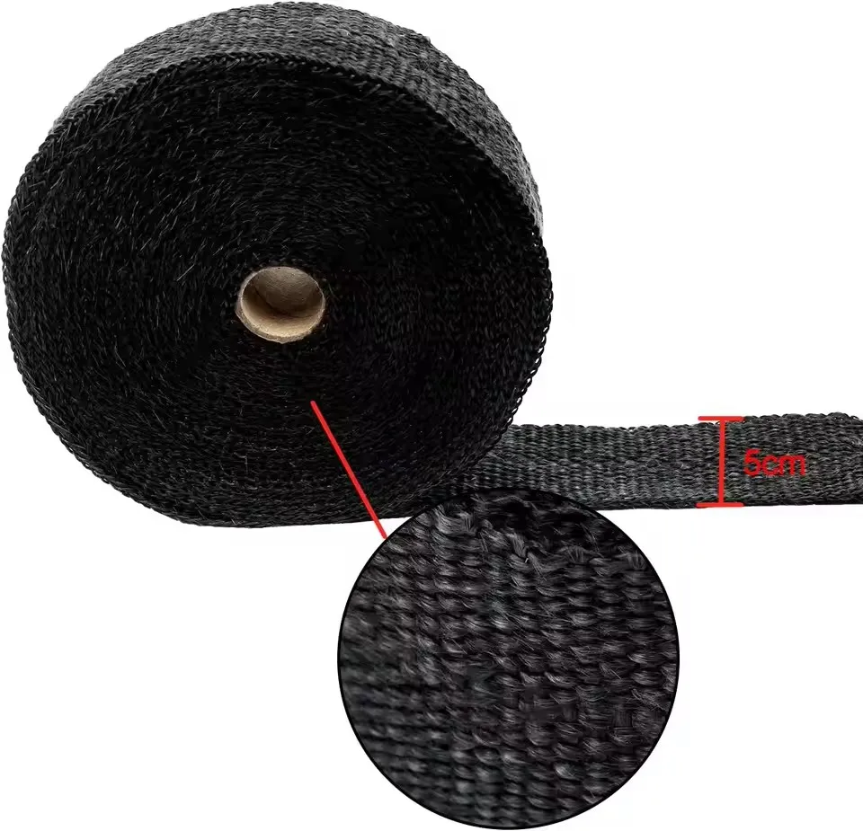 5cmx5m Exhaust Pipe Insulation Thermal Heat Wrap Roll Insulation Cotton Banana Cloth Motorcycle Part Fiberglass Heat Shield Tape
5cmx5m Exhaust Pipe Insulation Thermal Heat Wrap Roll Insulation Cotton Banana Cloth Motorcycle Part Fiberglass Heat Shield Tape