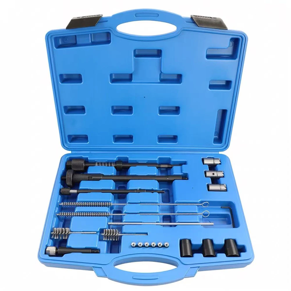Injector Seat Reamer Cleaning Kit Injector Seal Seat Cleaning and Milling Tool Set
Injector Seat Reamer Cleaning Kit Injector Seal Seat Cleaning and Milling Tool Set