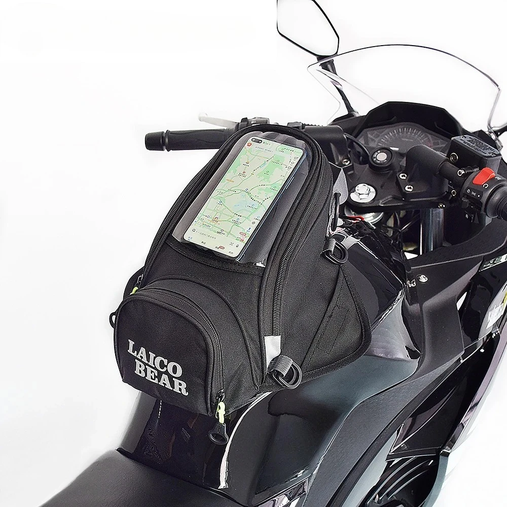 Motorcycle Tank Bag Transparent Navigation Waterproof Handlebar Pouch Multifunctional Electric Scooter Magnetic Mount for Riding
Motorcycle Tank Bag Transparent Navigation Waterproof Handlebar Pouch Multifunctional Electric Scooter Magnetic Mount for Riding