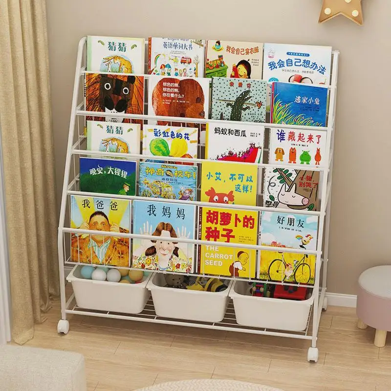 Children's Bookshelf Toy Storage Rack Nursery Baby Schoolbag Storage Cabinet Floor Reading Picture Book Stand Multi-Purpose M...
Children's Bookshelf Toy Storage Rack Nursery Baby Schoolbag Storage Cabinet Floor Reading Picture Book Stand Multi-Purpose M...