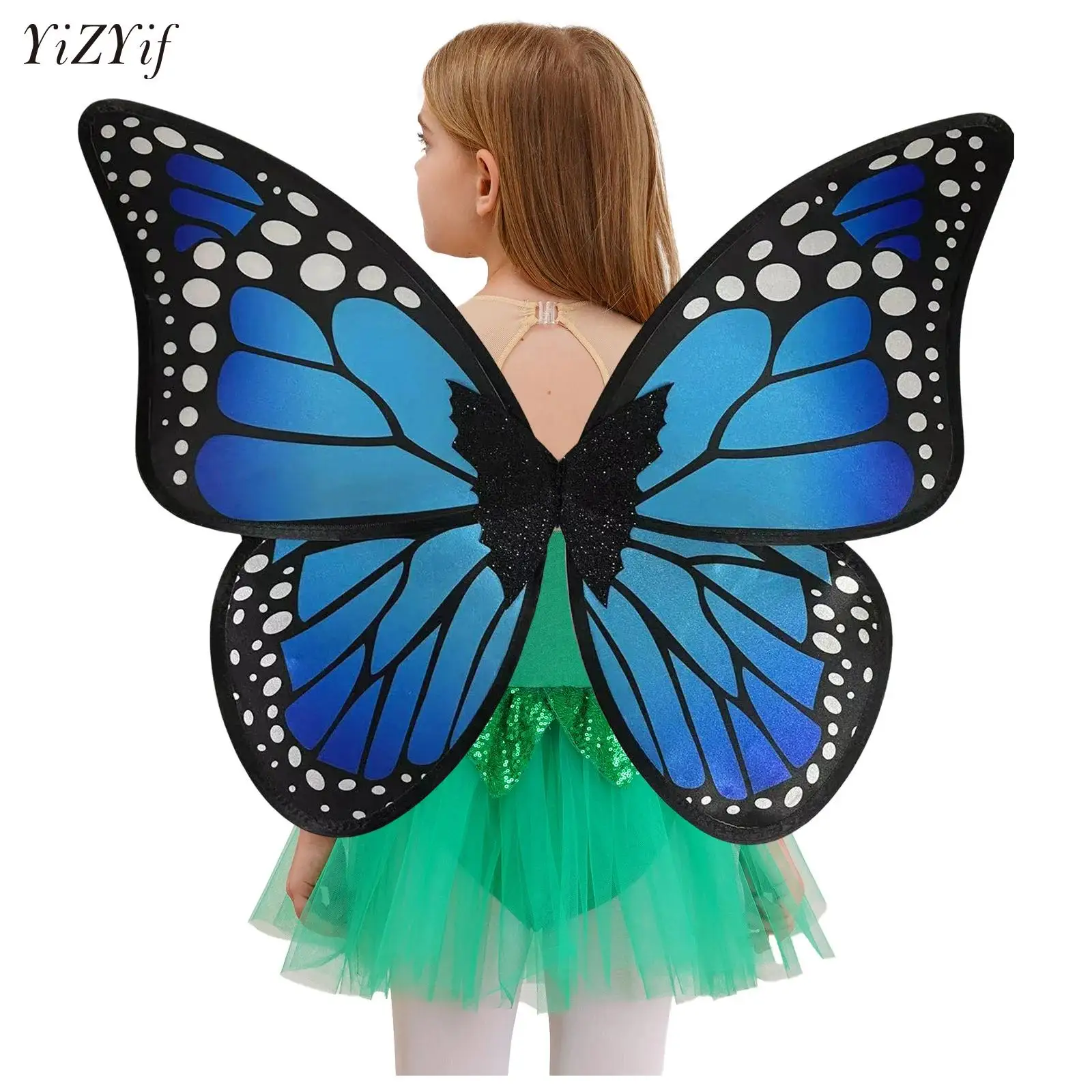 Butterfly Wing Fairy Angle Wing Illusory Gloss Organza Wings Fantasy Cosplay Costume Accessories Stage Performance Dress Up Prop
Butterfly Wing Fairy Angle Wing Illusory Gloss Organza Wings Fantasy Cosplay Costume Accessories Stage Performance Dress Up Prop