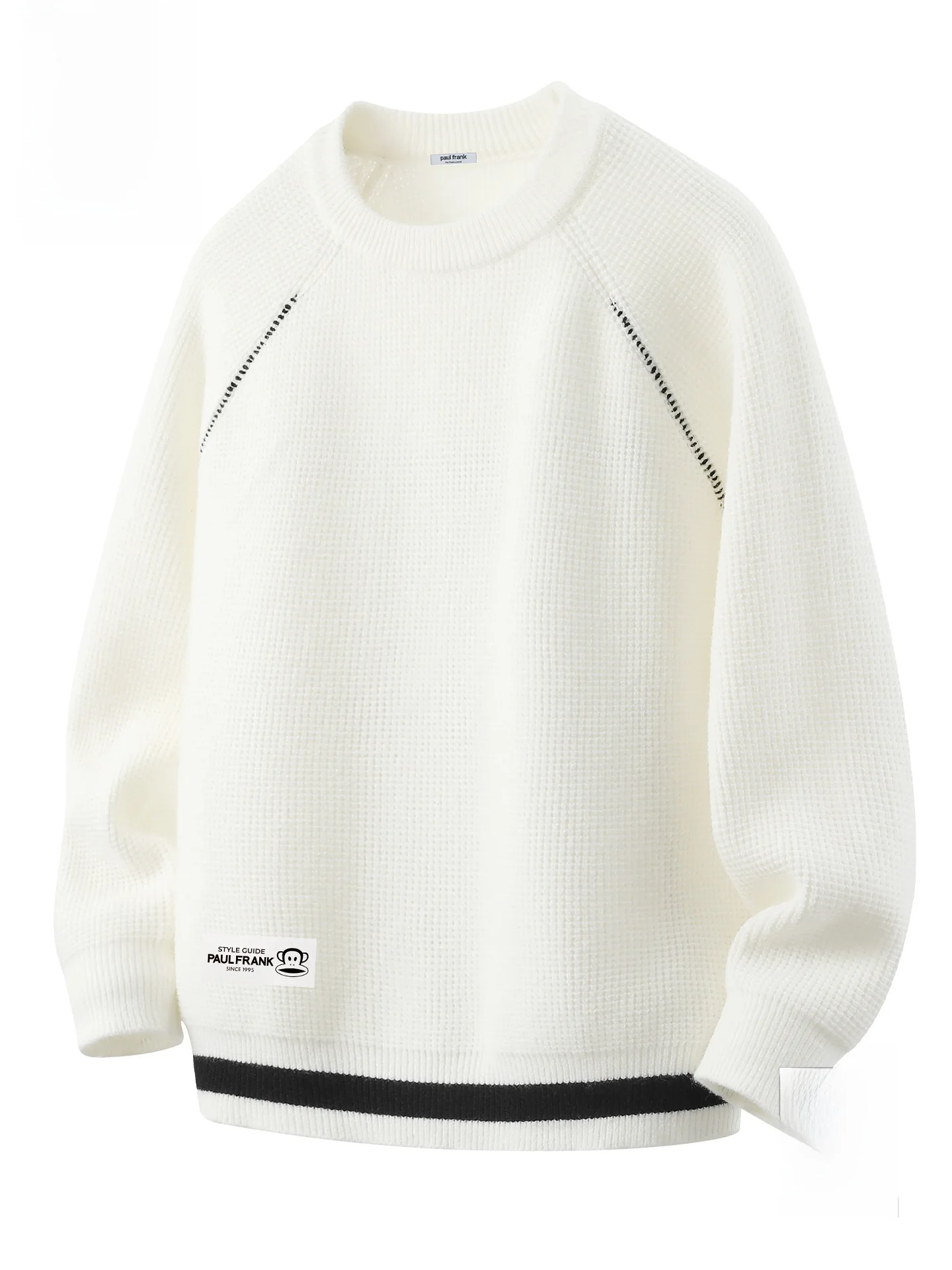 Удобный вязаный мужской свитер свободного кроя для осени и зимы, теплый, мягкий, из смесового полиэстера, с круглым вырезом, с принтом Big Mouth Monkey
Удобный вязаный мужской свитер свободного кроя для осени и зимы, теплый, мягкий, из смесового полиэстера, с круглым вырезом, с принтом Big Mouth Monkey