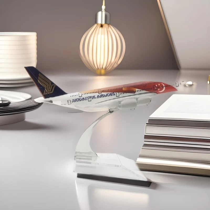 A380 Singapore Airlines Aeroplane Model Airbus Airplane 16CM Metal Alloy 1:400 Airplane Model Office Toy Airplane For Boys
A380 Singapore Airlines Aeroplane Model Airbus Airplane 16CM Metal Alloy 1:400 Airplane Model Office Toy Airplane For Boys