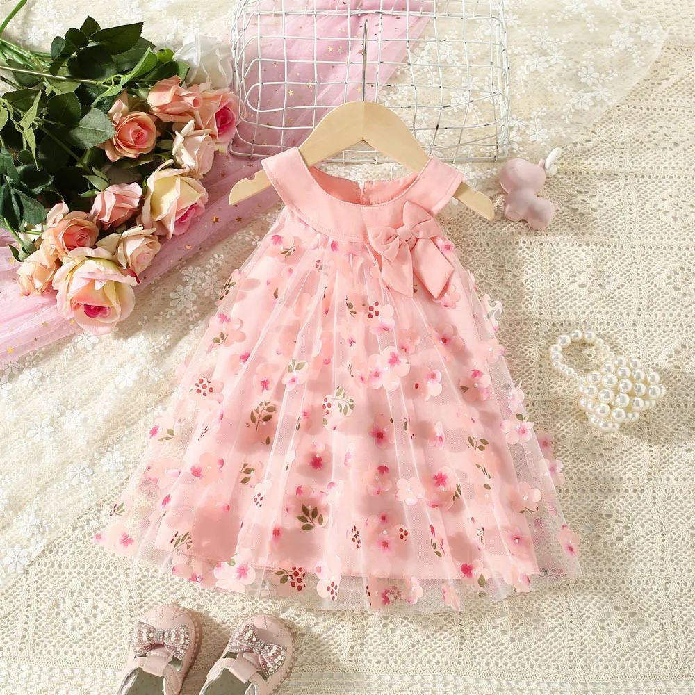 Girl Princess Dresses Halter Mesh Skirt Children's Dresses Luxury Parties Baby Wedding Multi-Layer Flower Infant Dress Gown
Girl Princess Dresses Halter Mesh Skirt Children's Dresses Luxury Parties Baby Wedding Multi-Layer Flower Infant Dress Gown