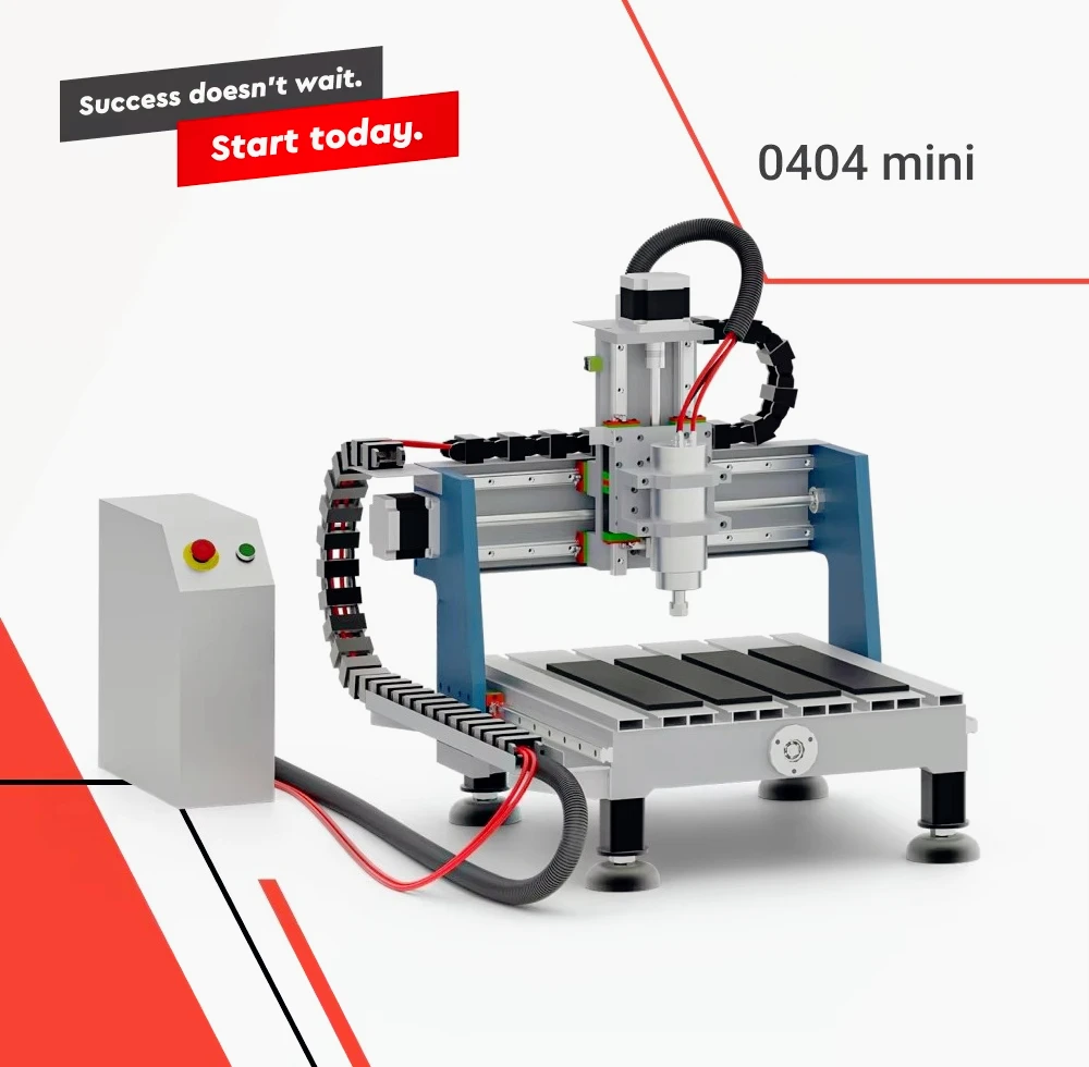 Wattsan 0404 mini 400x400 Desktop CNC Router for Aluminum Engraving Soft Metal Cutting 3D Milling Small Compact CNC Machine
Wattsan 0404 mini 400x400 Desktop CNC Router for Aluminum Engraving Soft Metal Cutting 3D Milling Small Compact CNC Machine