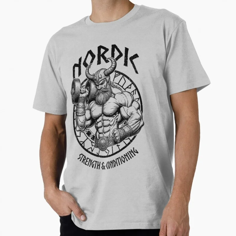 Viking Gym Warrior Nordic Strength & Conditioning Fitness Gift t shirt O-Neck Short Sleeve Graphic Clothes All size tops S-6XL
Viking Gym Warrior Nordic Strength & Conditioning Fitness Gift t shirt O-Neck Short Sleeve Graphic Clothes All size tops S-6XL
