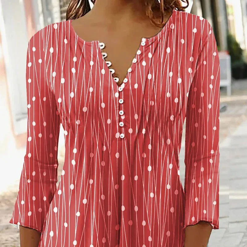 Womens Clothing Casual Tops for Woman Short Sleeved T-shirts V-neck Slim Fit Blouses Ladies Plus Size Button-down Chiffon Shirts
Womens Clothing Casual Tops for Woman Short Sleeved T-shirts V-neck Slim Fit Blouses Ladies Plus Size Button-down Chiffon Shirts