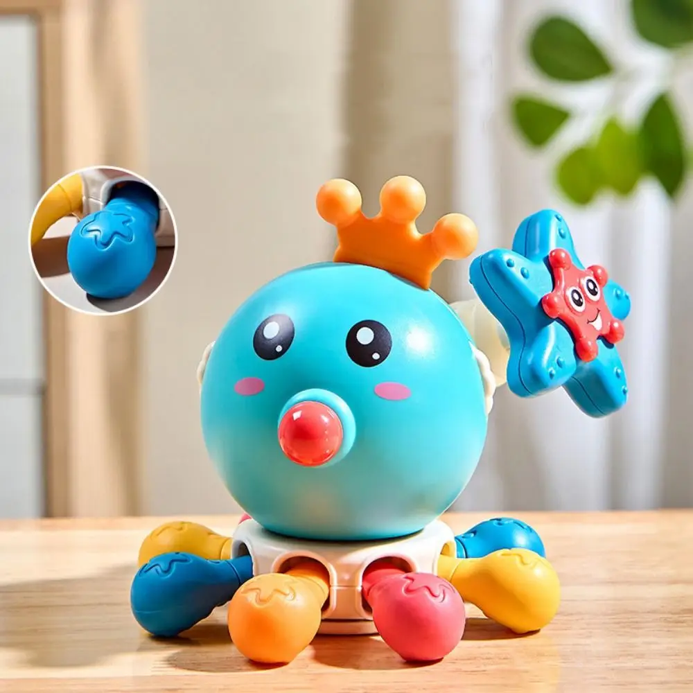 Сенсорная игрушка-восьминог, звуковая интерактивная красочная игрушка-осьминог для прорезывания зубов, обучающая игрушка для раннего обучения
Сенсорная игрушка-восьминог, звуковая интерактивная красочная игрушка-осьминог для прорезывания зубов, обучающая игрушка для раннего обучения