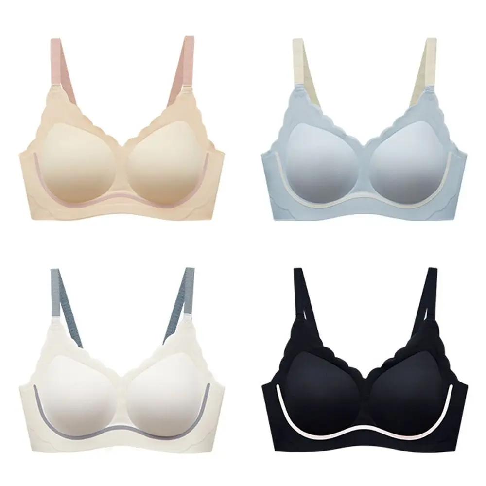 Breathable Traceless Seamless Bras Close-fitting Shockproof Wireless Deep V Bra Lingerie Anti-sagging Push Up Underwear Summer
Breathable Traceless Seamless Bras Close-fitting Shockproof Wireless Deep V Bra Lingerie Anti-sagging Push Up Underwear Summer