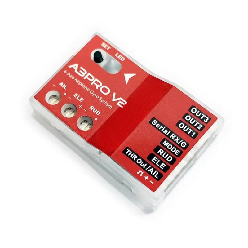 ABAC-A3 Pro V2 6-осевой гироскопический стабилизатор гироскопа для радиоуправляемых самолетов с фиксированным крылом/дельта-крылом и V-образным хвостом, контроллер полета/лифта
ABAC-A3 Pro V2 6-осевой гироскопический стабилизатор гироскопа для радиоуправляемых самолетов с фиксированным крылом/дельта-крылом и V-образным хвостом, контроллер полета/лифта