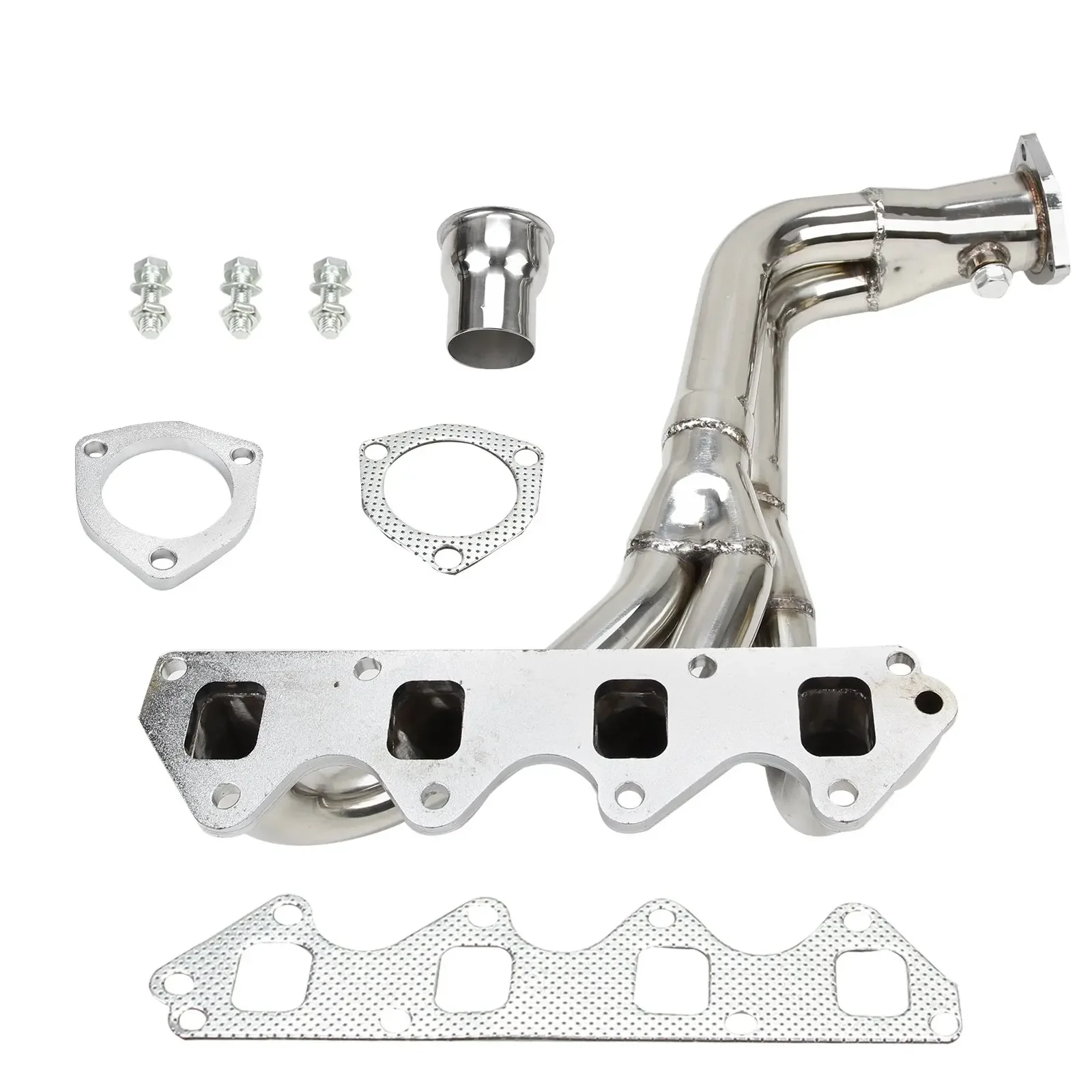 304 Stainless 4-2-1 Full Length Exhaust Manifold Header For 85-95 Samurai/Geo Tracker
304 Stainless 4-2-1 Full Length Exhaust Manifold Header For 85-95 Samurai/Geo Tracker