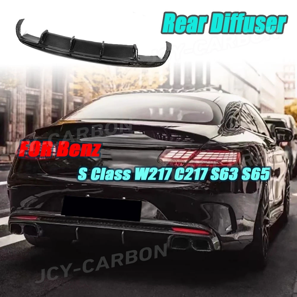 JCYECF For Benz S Class W217 C217 S63 S65 For AMG Coupe 2014-2019 Rear Diffuser Lip Bumper Guard Extension Car Accessories
JCYECF For Benz S Class W217 C217 S63 S65 For AMG Coupe 2014-2019 Rear Diffuser Lip Bumper Guard Extension Car Accessories