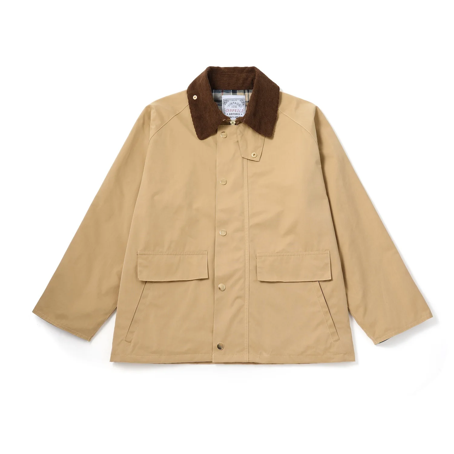 American Retro AMEKAJI Heavyweight Collaborative Safari Jacket Wax-Free Yarn-Dyed Plaid Short Trench Coat Unisex
American Retro AMEKAJI Heavyweight Collaborative Safari Jacket Wax-Free Yarn-Dyed Plaid Short Trench Coat Unisex