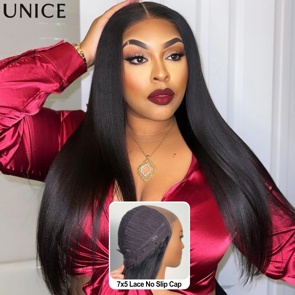 Накладной парик UNice Upgrade No Slip Cap Yaki Straight, 7x5, с кружевной основой, предварительно нарезанный, предварительно осветленный, без клея, из натуральных волос, готовый к носке, плотность 150%
Накладной парик UNice Upgrade No Slip Cap Yaki Straight, 7x5, с кружевной основой, предварительно нарезанный, предварительно осветленный, без клея, из натуральных волос, готовый к носке, плотность 150%