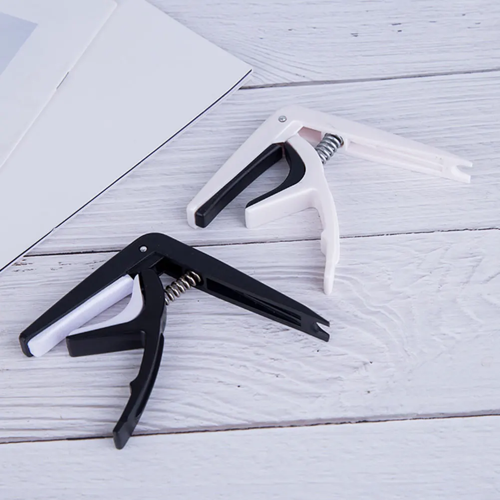 4 Pcs Capo Plastic Black Durable Ukulele Portable ABS Material Comfortable Easy Use Tone Ukulele Capo Modified Clip
4 Pcs Capo Plastic Black Durable Ukulele Portable ABS Material Comfortable Easy Use Tone Ukulele Capo Modified Clip