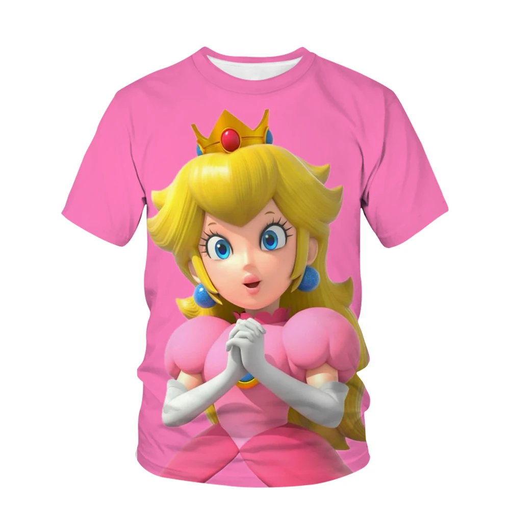 New Anime Game Super Mario T Shirt Summer Fashion Casual T-shirt Boy Girl Unisex Children's Clothing Tshirt ventilate Tops
New Anime Game Super Mario T Shirt Summer Fashion Casual T-shirt Boy Girl Unisex Children's Clothing Tshirt ventilate Tops