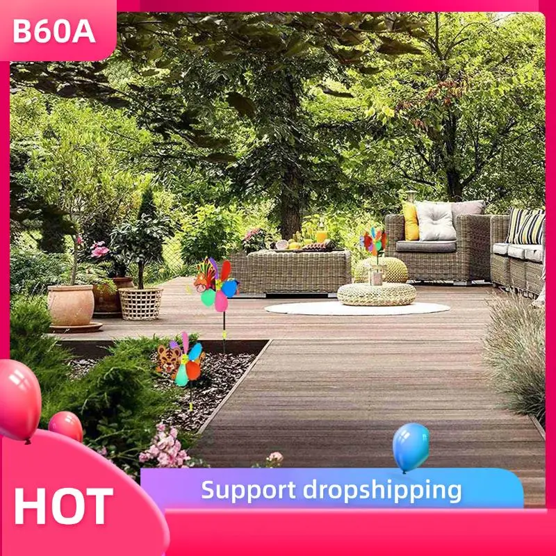 B60A 15 Pcs Windmills Colorful Wind Spinner 3D Animal Pinwheel Garden Ornament For Outdoor Yard Lawn Patio Decor And Party
B60A 15 Pcs Windmills Colorful Wind Spinner 3D Animal Pinwheel Garden Ornament For Outdoor Yard Lawn Patio Decor And Party