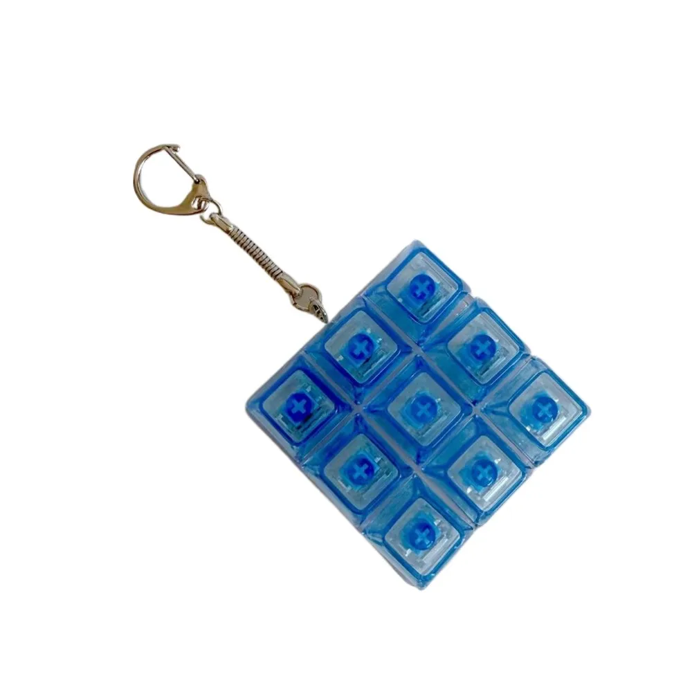 9-клавишный LED-кликер-брелок с подсветкой, снимающая стресс, с комфортным тактильным откликом, съемная кнопка, фиджет-игрушка для пальцев
9-клавишный LED-кликер-брелок с подсветкой, снимающая стресс, с комфортным тактильным откликом, съемная кнопка, фиджет-игрушка для пальцев
