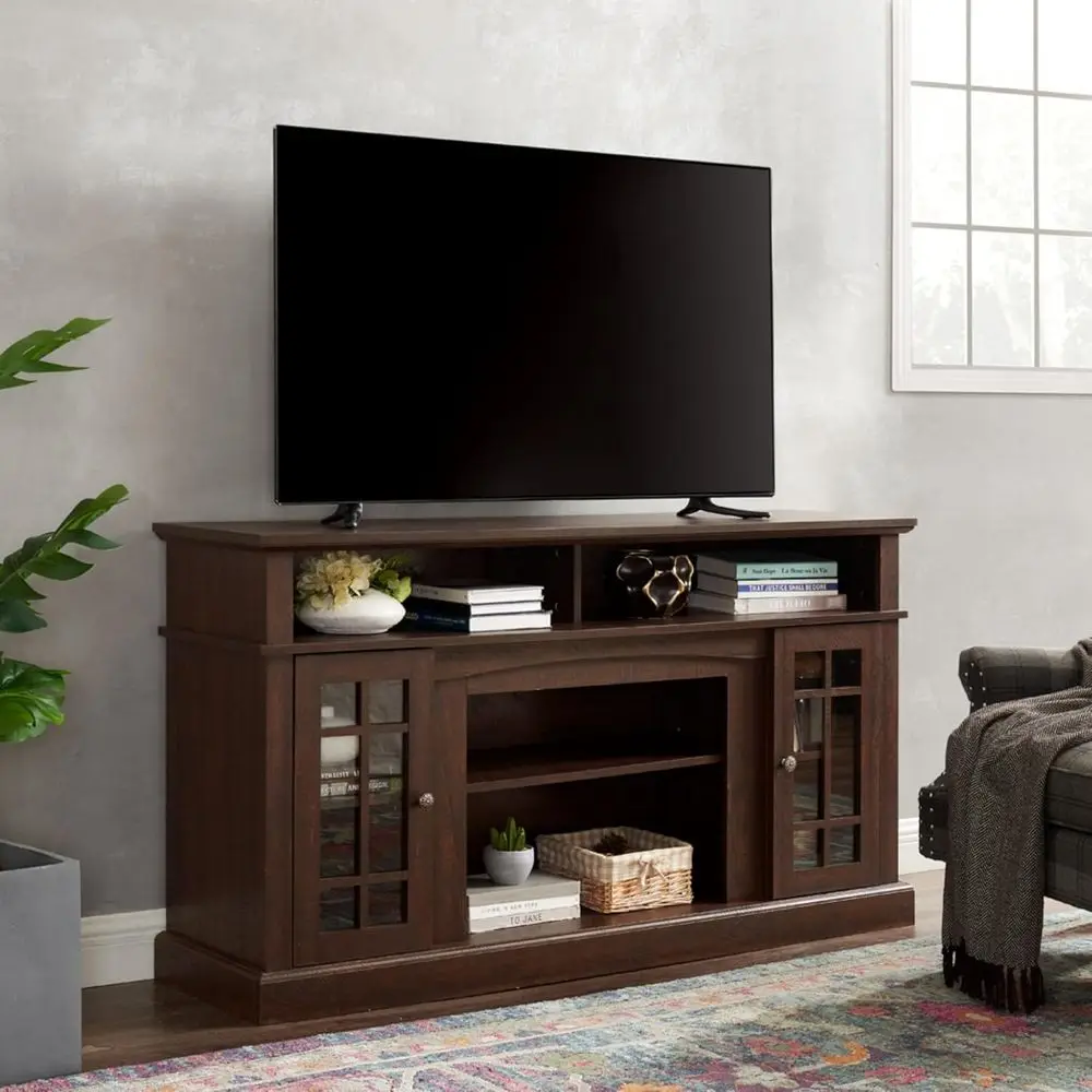 58 Wide Classic Country TV Stand, Glass Door, Open Shelves, Fits 65 TV, Entertainment Center
58 Wide Classic Country TV Stand, Glass Door, Open Shelves, Fits 65 TV, Entertainment Center