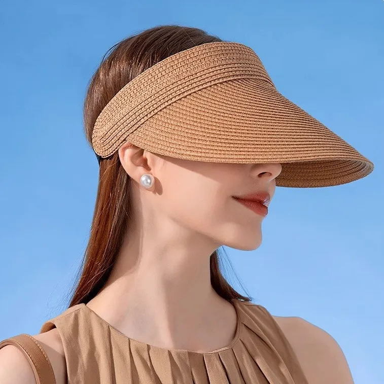 Brand Oohmy Straw Sun Hat UPF50+ Wide Brim Visor for Women Beach Foldable Ponytail with UV Protection Cap
Brand Oohmy Straw Sun Hat UPF50+ Wide Brim Visor for Women Beach Foldable Ponytail with UV Protection Cap