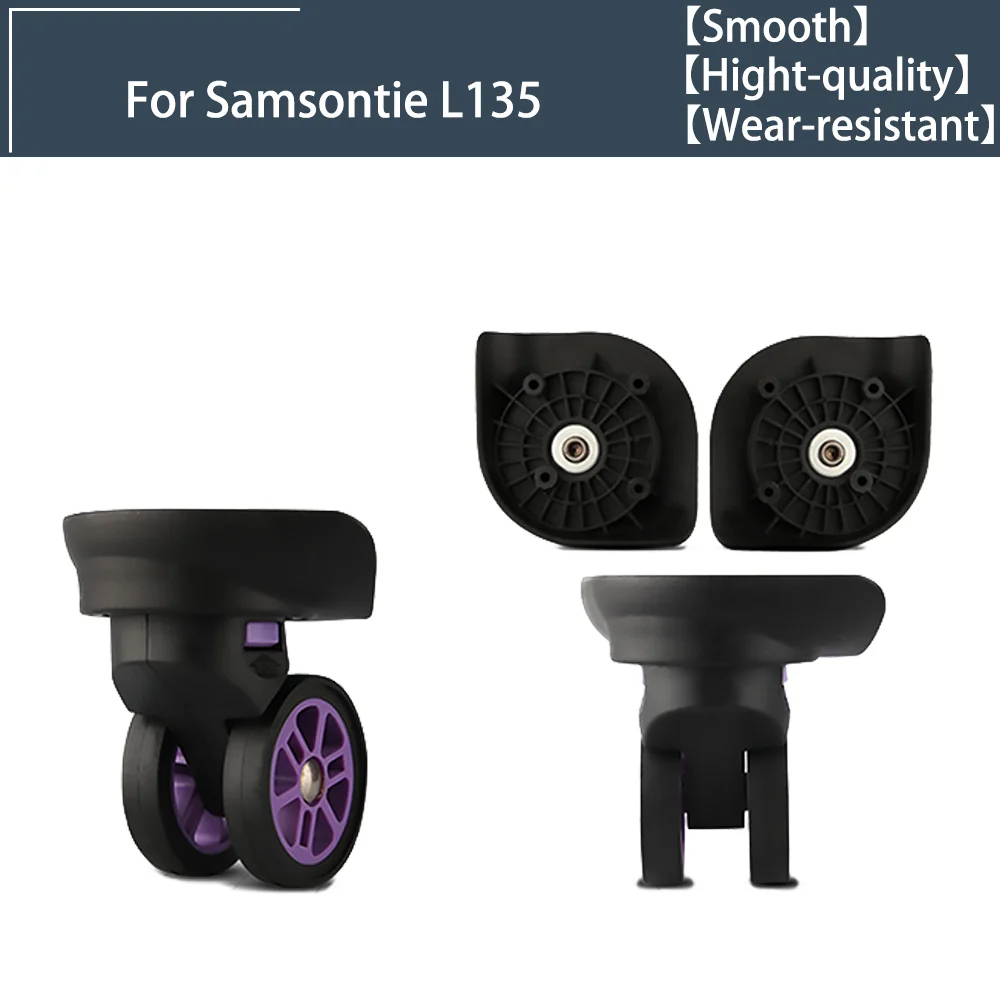 360° Silent Suitcase Wheels Universal Replacement For Samsontie L135 Travel Luggage Trolley Universal Silent Luggage Wheel
360° Silent Suitcase Wheels Universal Replacement For Samsontie L135 Travel Luggage Trolley Universal Silent Luggage Wheel
