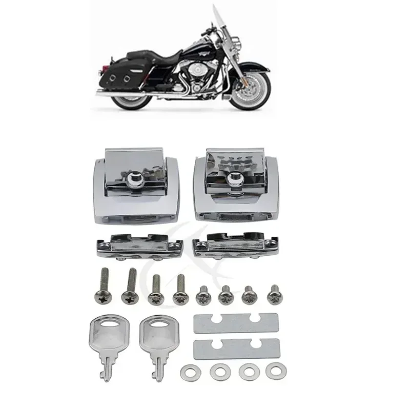 Для Harley Touring Ultra Electra Glide Road King 1988-2013 2012, комплекты крышек защелок для мотоцикла Tour Pack
Для Harley Touring Ultra Electra Glide Road King 1988-2013 2012, комплекты крышек защелок для мотоцикла Tour Pack