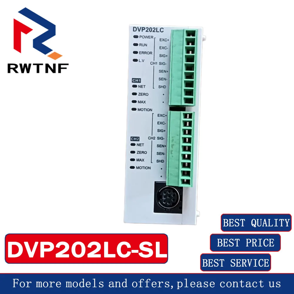 Brand New Genuine DVP202LC-SL DVP Series PLC Module Delta Analog Programmable Logic Controller Module100% original
Brand New Genuine DVP202LC-SL DVP Series PLC Module Delta Analog Programmable Logic Controller Module100% original