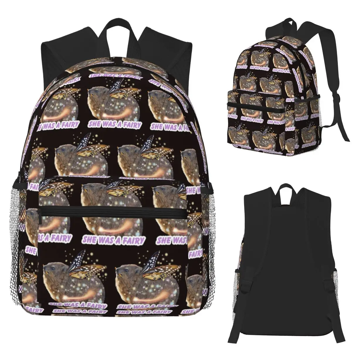 Rock Hyrax Fairy Student Backpack School Bag Hiking Travel Daypack for Boys Girls Bookbag Shoulder Bags
Rock Hyrax Fairy Student Backpack School Bag Hiking Travel Daypack for Boys Girls Bookbag Shoulder Bags