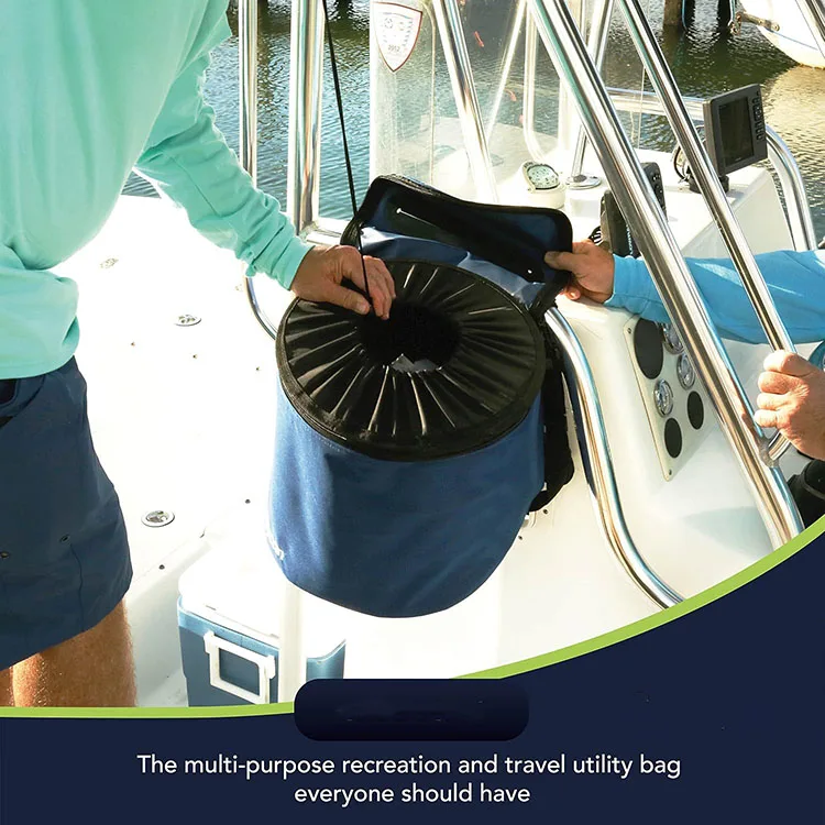 Portable Kayaking Trash Can Durable Polyester Boating Storage Bag Camping Beach Fishing Collapsible Storage Bag
Portable Kayaking Trash Can Durable Polyester Boating Storage Bag Camping Beach Fishing Collapsible Storage Bag