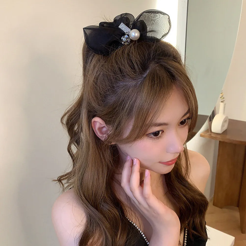 1Pcs Organza Pearl Bow Hair Tie Elastic Gentle Hair Rope for Women Girls Ponytail Holder Wedding Party Birthday Gift Head
1Pcs Organza Pearl Bow Hair Tie Elastic Gentle Hair Rope for Women Girls Ponytail Holder Wedding Party Birthday Gift Head