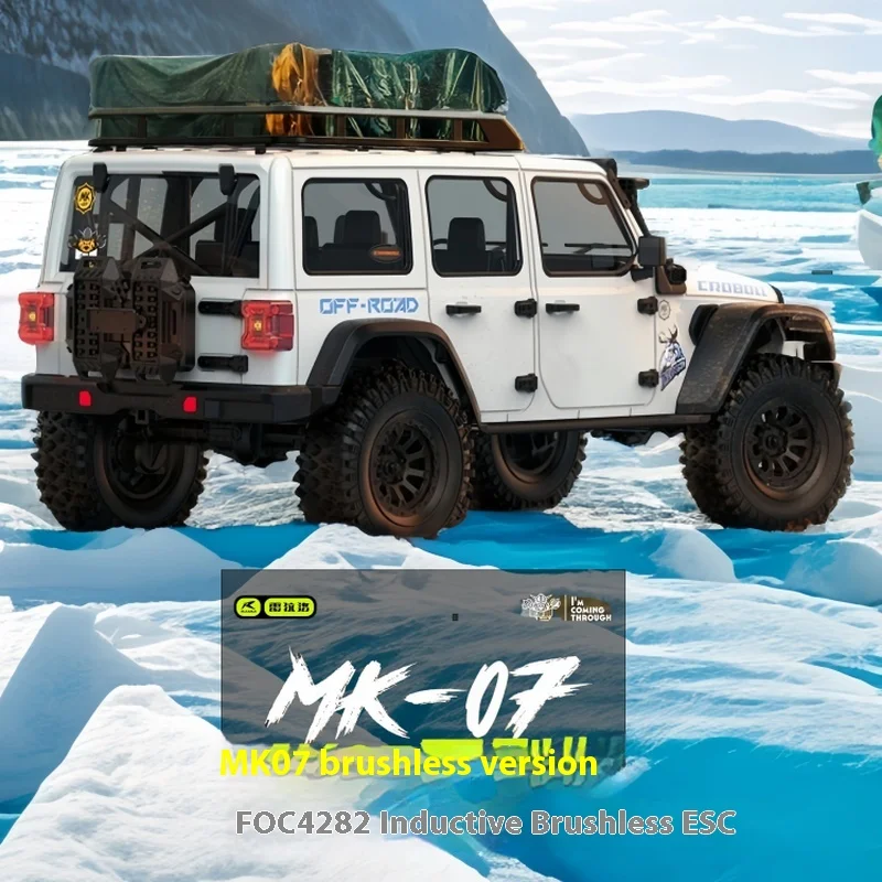 Rillalo Crobol Mk07 1:7 New Brushless Induction Motor All Terrain Crossing Large 4-Wheel Drive Climbing Off-Road Vehicle
Rillalo Crobol Mk07 1:7 New Brushless Induction Motor All Terrain Crossing Large 4-Wheel Drive Climbing Off-Road Vehicle