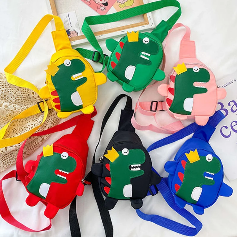 Cute Cartoon Dinosaur Shoulder Bags Baby Outdoor Travel Backpack Children's Bags Unisex Cross-body Dinosaur Chest Bag 3-6 Years
Cute Cartoon Dinosaur Shoulder Bags Baby Outdoor Travel Backpack Children's Bags Unisex Cross-body Dinosaur Chest Bag 3-6 Years