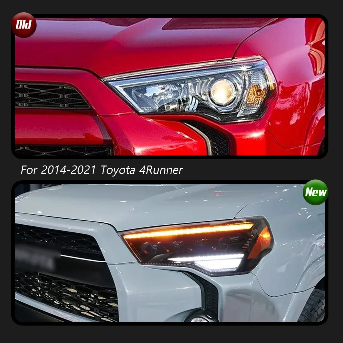 TYPY Car Lights For Toyota 4Runner Headlight 2014-2020 LED Projetor head Lamp Daytime Running Light Automotive Accessories
TYPY Car Lights For Toyota 4Runner Headlight 2014-2020 LED Projetor head Lamp Daytime Running Light Automotive Accessories
