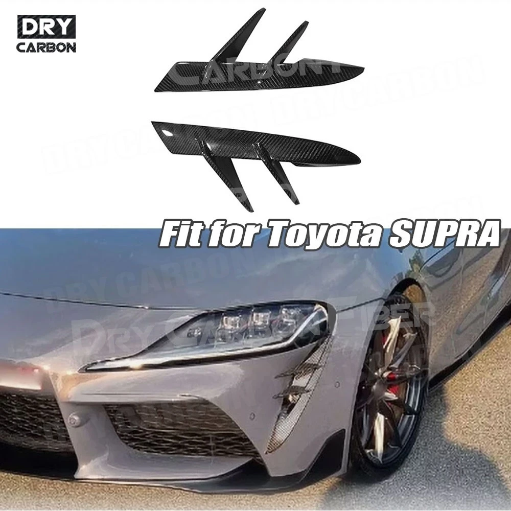 Carbon Fiber Car Front Bumper Wind Knife Splitter For Toyota SUPRA A90 A91 MK5 2019-2023 Car Side Spoiler Splitter Trims
Carbon Fiber Car Front Bumper Wind Knife Splitter For Toyota SUPRA A90 A91 MK5 2019-2023 Car Side Spoiler Splitter Trims
