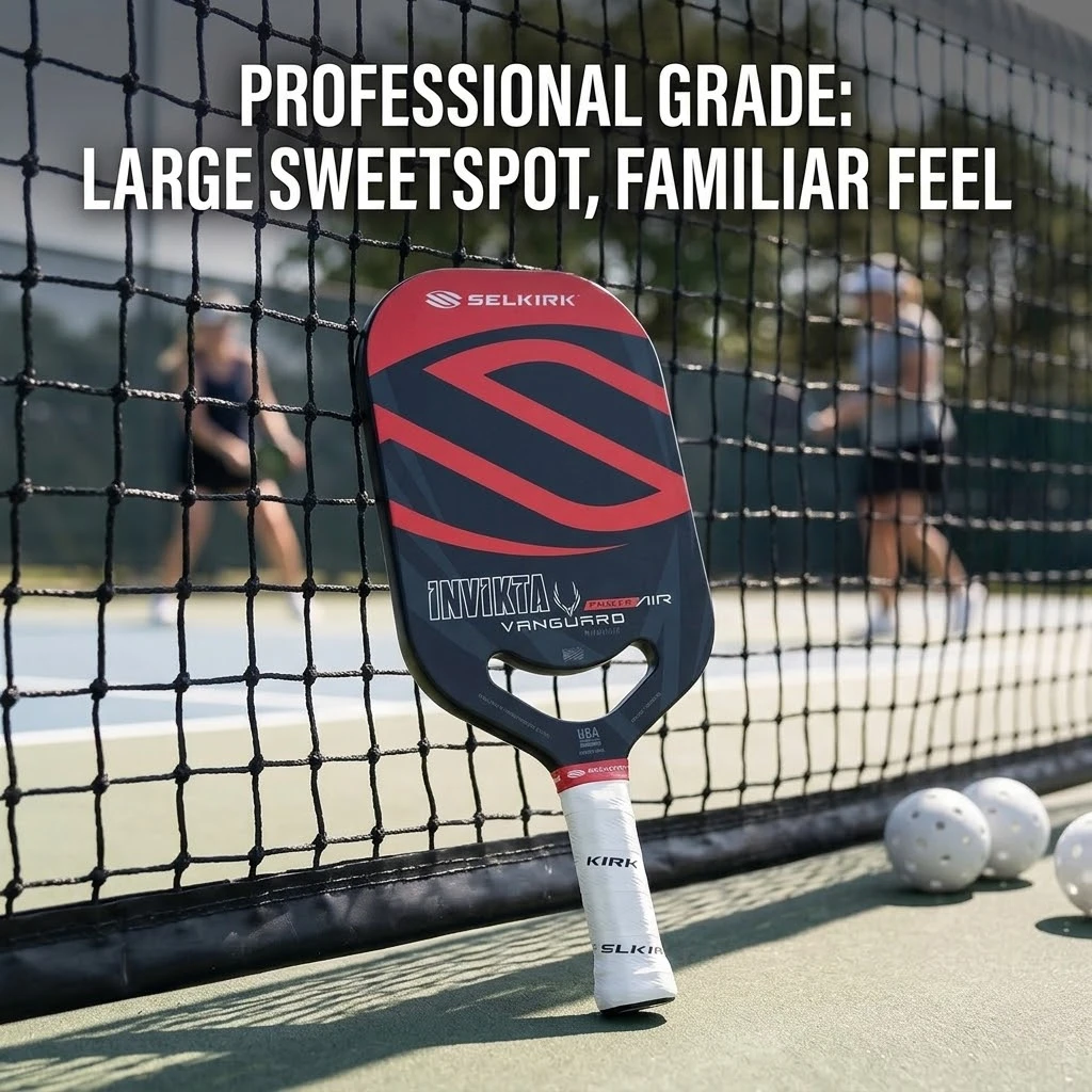 Selkirk Vanguard Invikta Power Pickleball Paddle Carbon Fiber Honeycomb Core High Spin Large Sweet Spot Pro Competition Racket
Selkirk Vanguard Invikta Power Pickleball Paddle Carbon Fiber Honeycomb Core High Spin Large Sweet Spot Pro Competition Racket