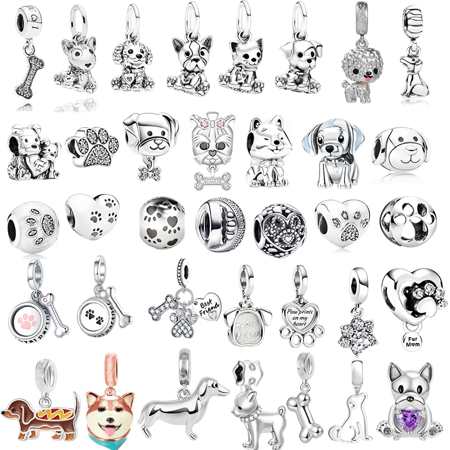 Europeans Hot Sale DIY Making Jewelry Gift Poodle Pet Dog、Labrador Puppy Dangle Charm Bead Fit Original Silver 925 Bracelet
Europeans Hot Sale DIY Making Jewelry Gift Poodle Pet Dog、Labrador Puppy Dangle Charm Bead Fit Original Silver 925 Bracelet