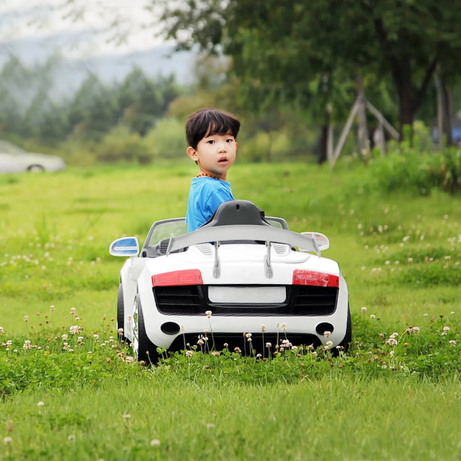 Mini Drift Car Tail Wing Spoiler Plastic Rear Wing for on- Cars Stable Speed Boosting Design Simple Mounting Mini Car
Mini Drift Car Tail Wing Spoiler Plastic Rear Wing for on- Cars Stable Speed Boosting Design Simple Mounting Mini Car
