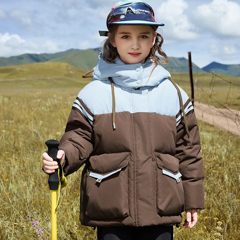 UNITIM 2025 Winter Down Jacket For Girl White Duck Thick Thermal Teenager Girls Puffer Coat 5-12Y Kids Girl Parka Outerwear Coat
UNITIM 2025 Winter Down Jacket For Girl White Duck Thick Thermal Teenager Girls Puffer Coat 5-12Y Kids Girl Parka Outerwear Coat