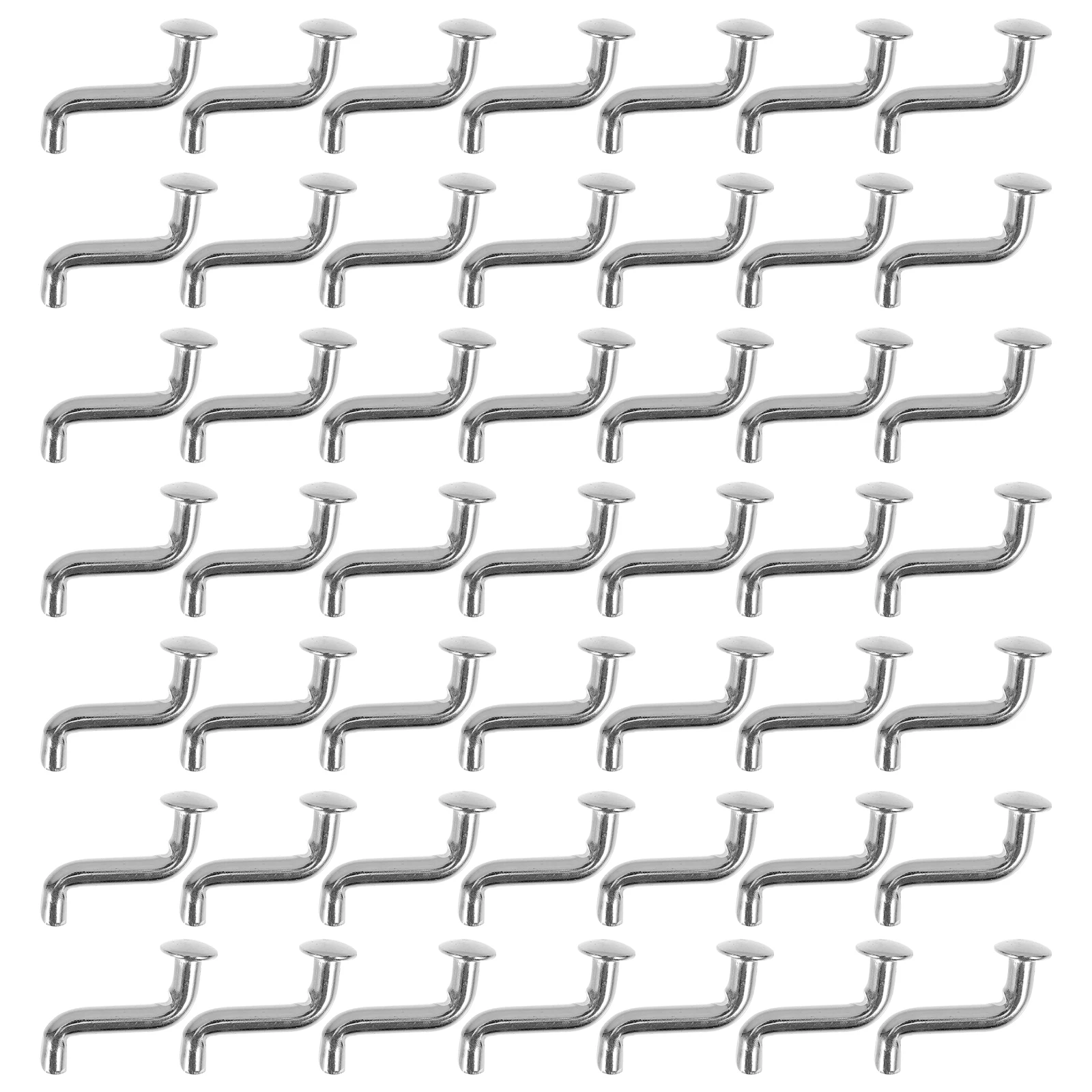 50pcs S-Type Safety Pins Durable Iron Material Flat Head Rivets Bending Warehouse Supermarket Accessories Storage Solutions
50pcs S-Type Safety Pins Durable Iron Material Flat Head Rivets Bending Warehouse Supermarket Accessories Storage Solutions