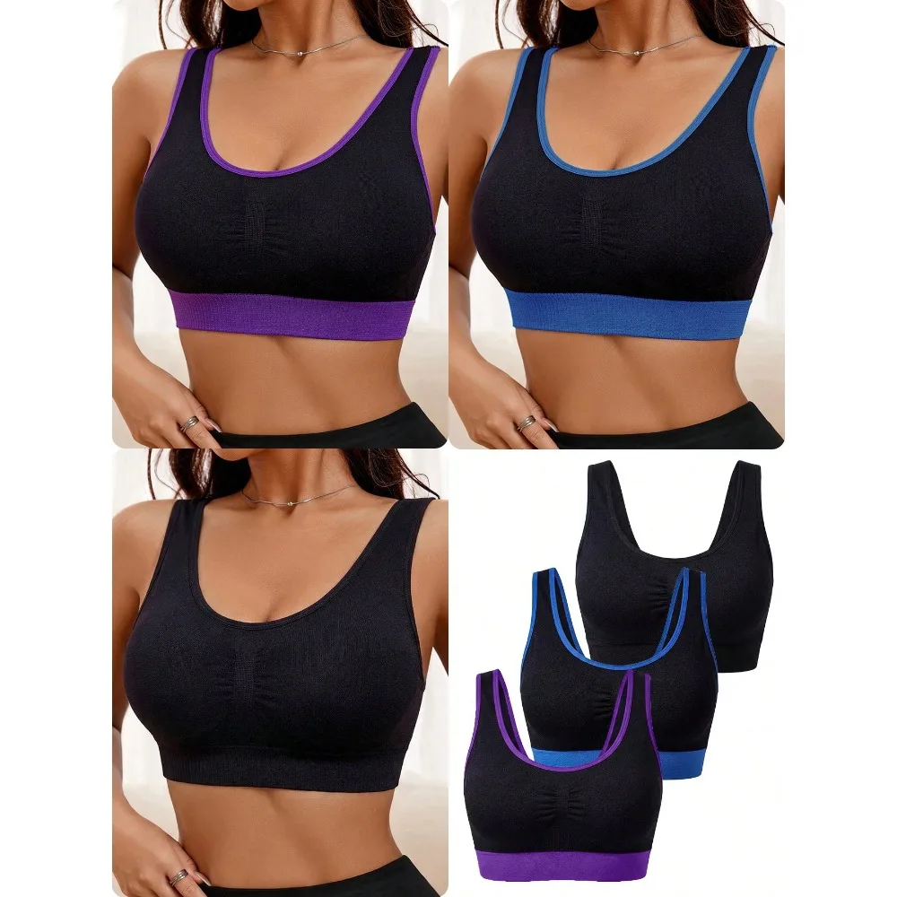 3 Pcs Seamless Lace-Up Front Zipper Women's Sports Bra
3 Pcs Seamless Lace-Up Front Zipper Women's Sports Bra